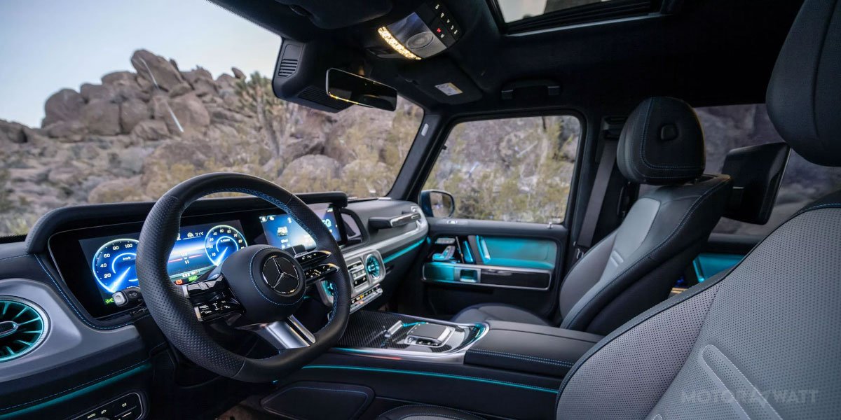 Mercedes Type G 580 with EQ Technology interior