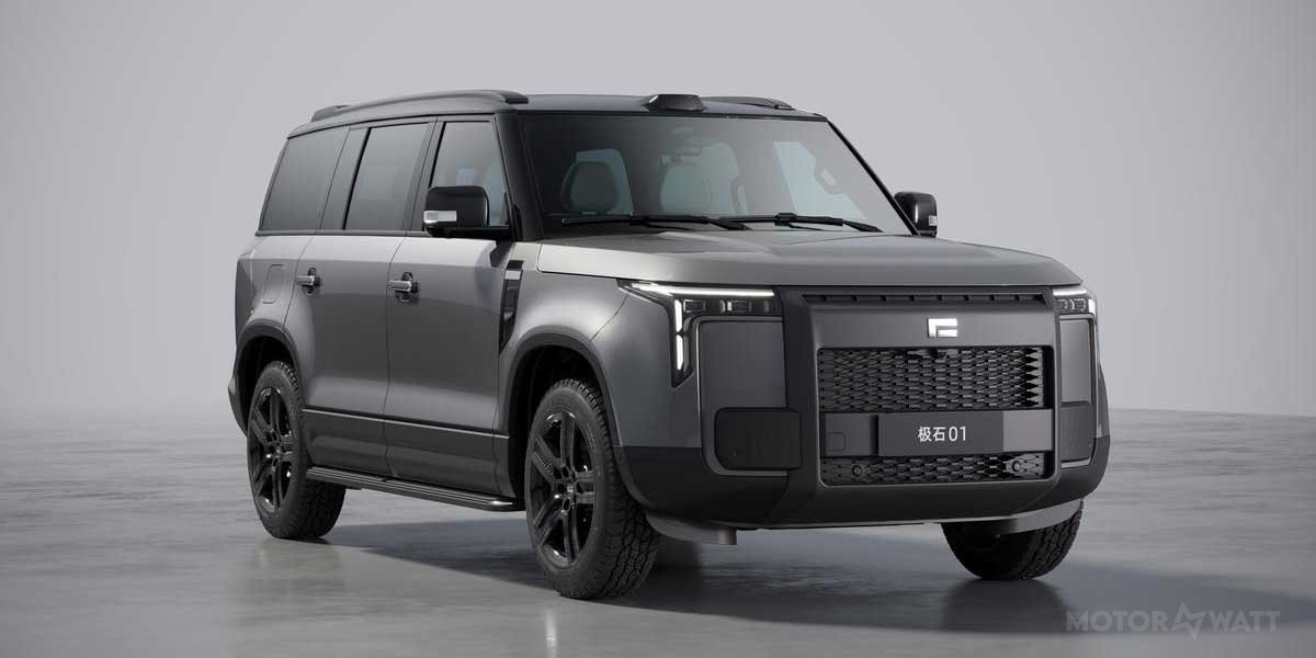 Polestones 01 (BAIC Jishi 01, BAW Stone 01) Video Overview