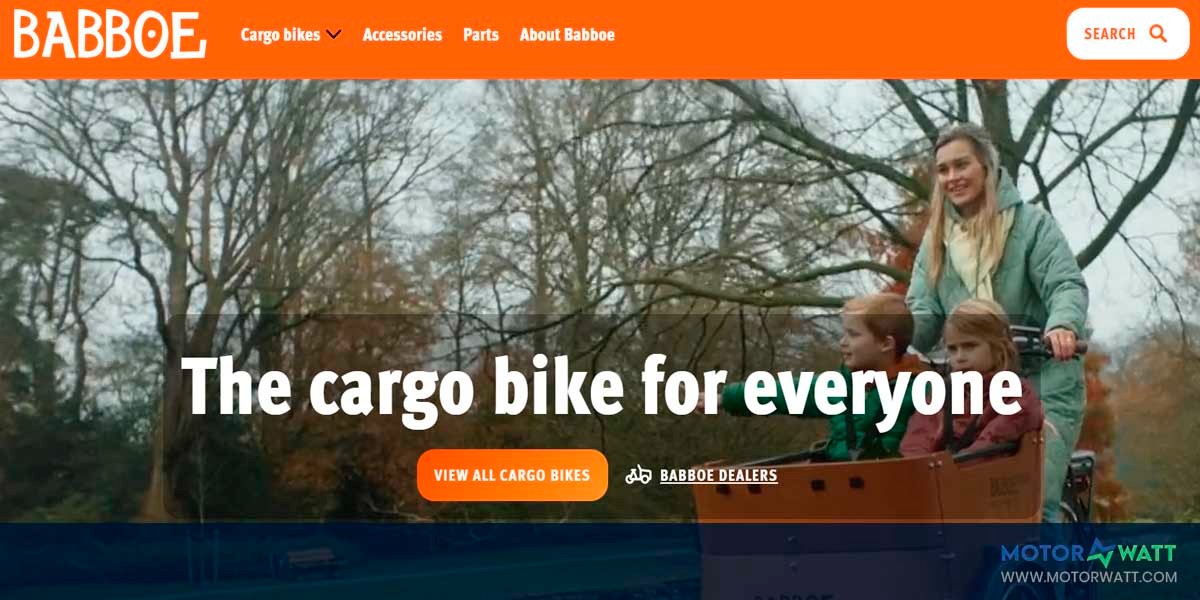 site EV MANUFACTURER SITE Babboe