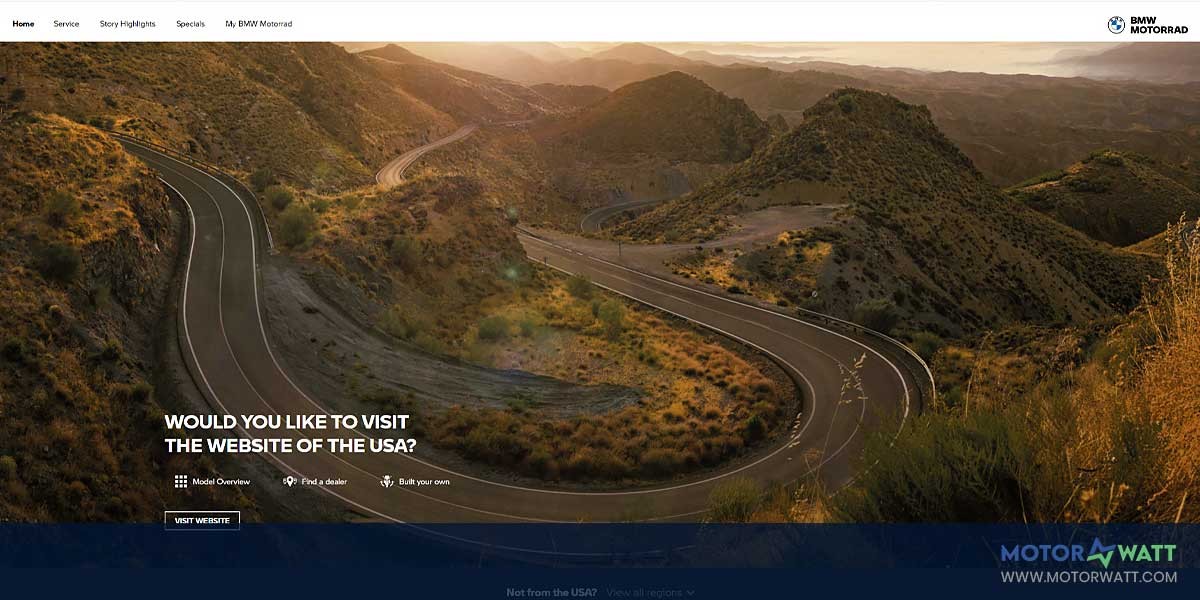 site EV MANUFACTURER SITE BMW MOTORRAD