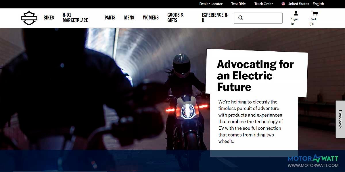 site EV MANUFACTURER SITE HARLEY DAVIDSON