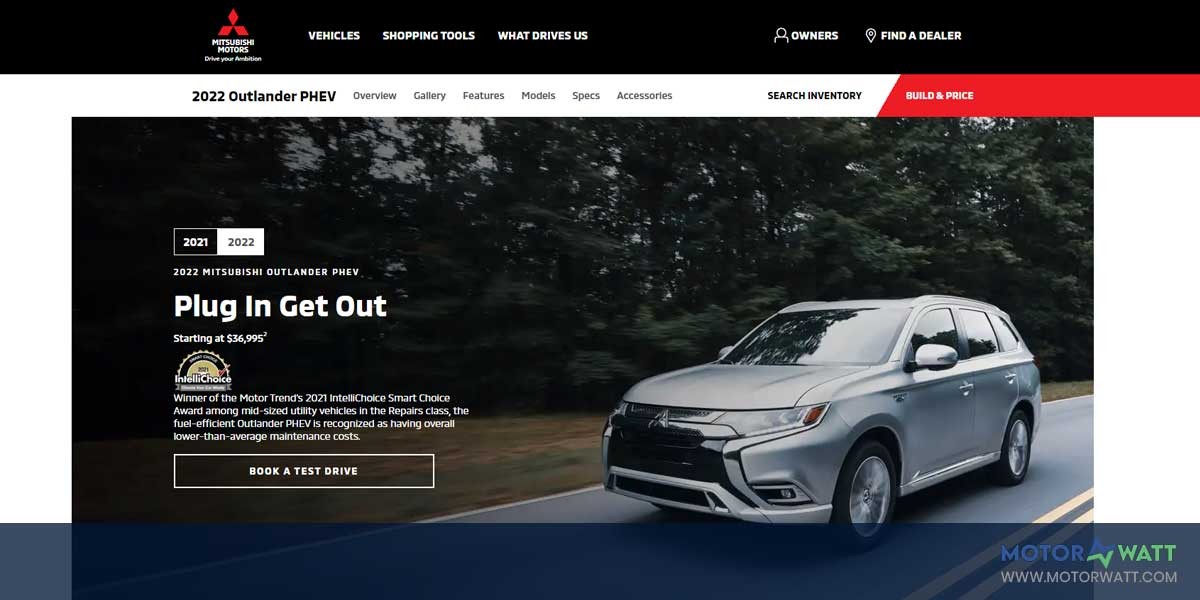 site EV MANUFACTURER SITE MITSUBISHI