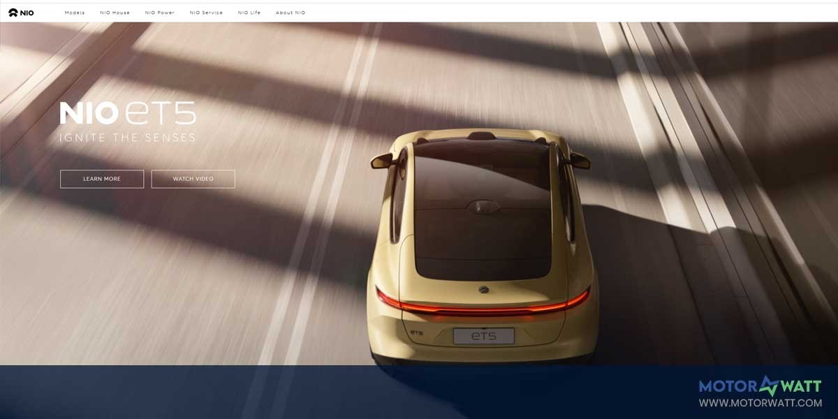 site EV MANUFACTURER SITE NIO