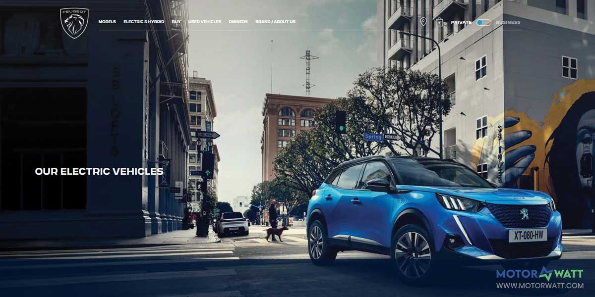 site EV MANUFACTURER SITE PEUGEOT