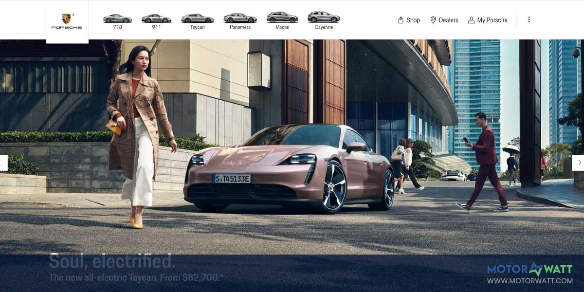 site EV MANUFACTURER SITE PORSCHE