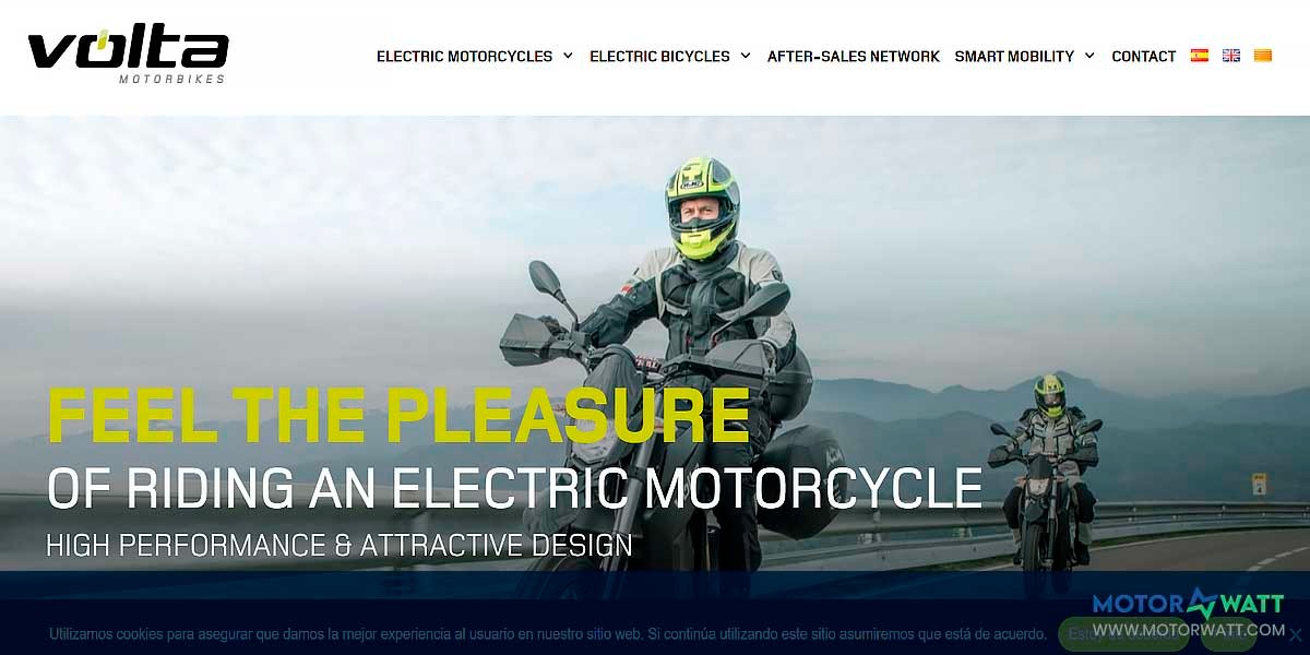 site EV MANUFACTURER SITE VOLTA MOTORBIKES