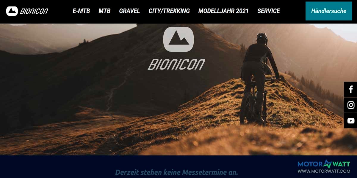 site EV MANUFACTURER SITE Bionicon