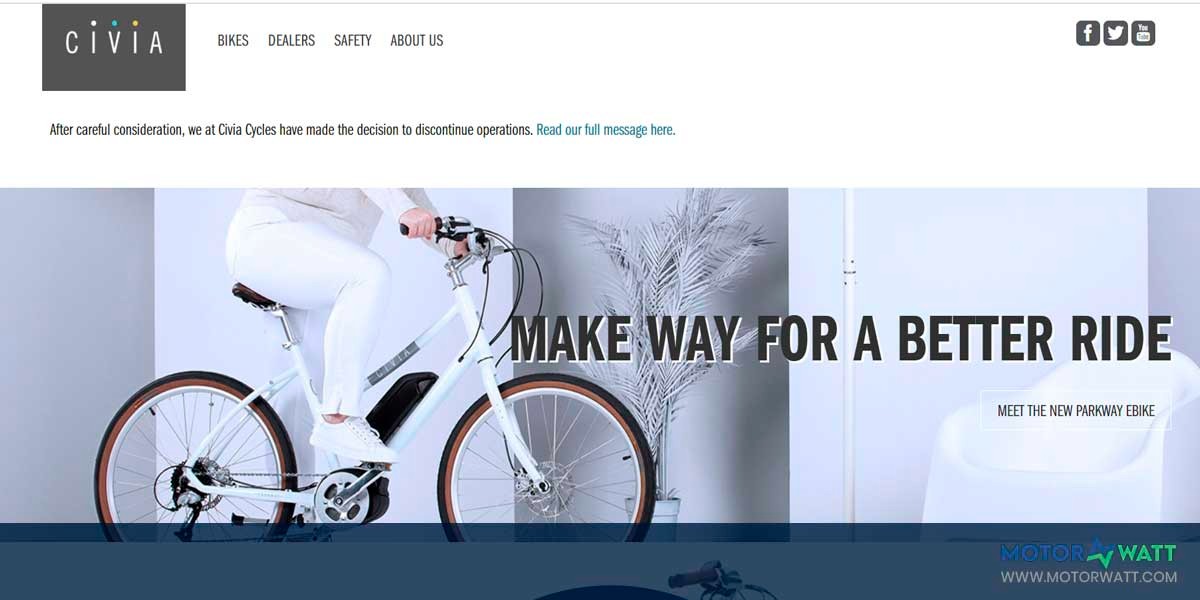 site EV MANUFACTURER SITE Civia