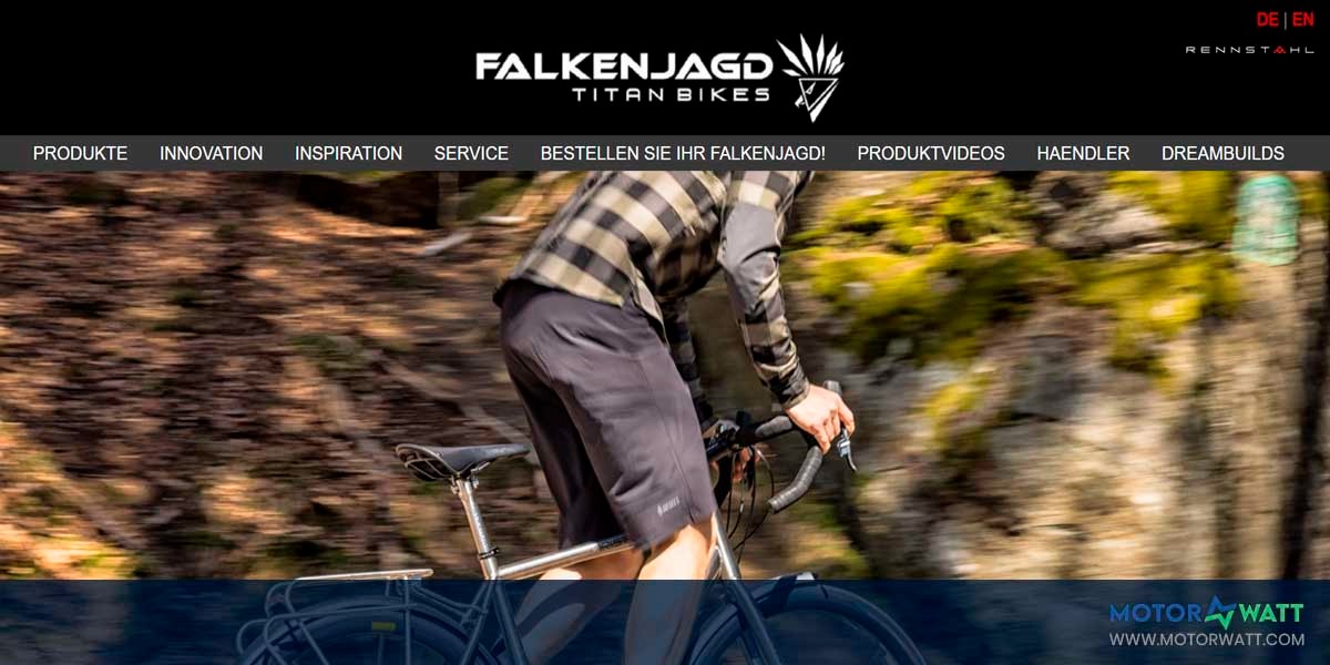 site EV MANUFACTURER SITE Falkenjagd