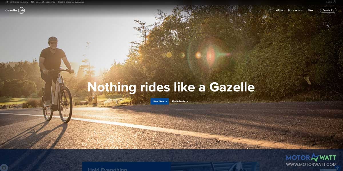 site EV MANUFACTURER SITE Gazelle