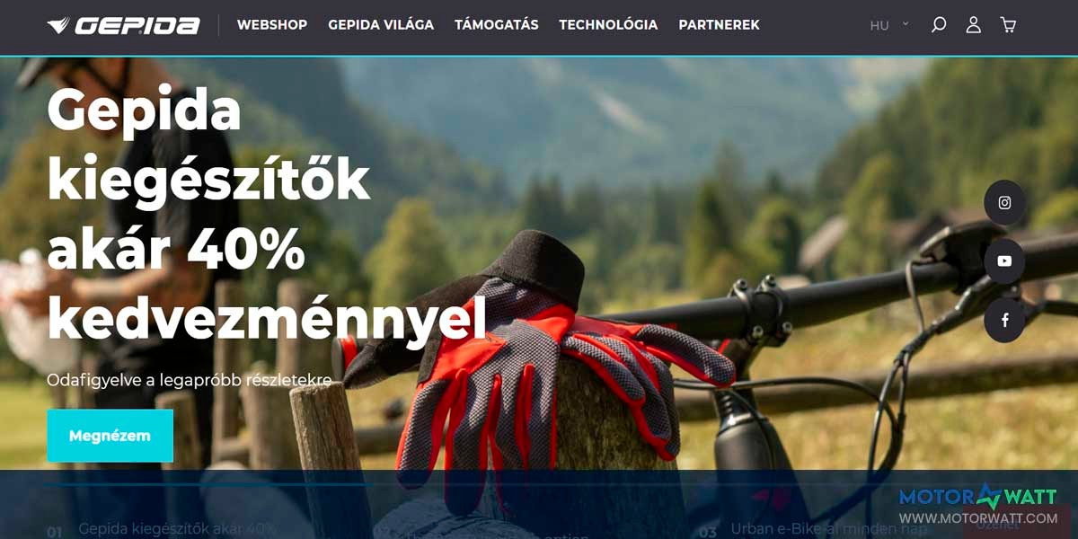 site EV MANUFACTURER SITE Gepida