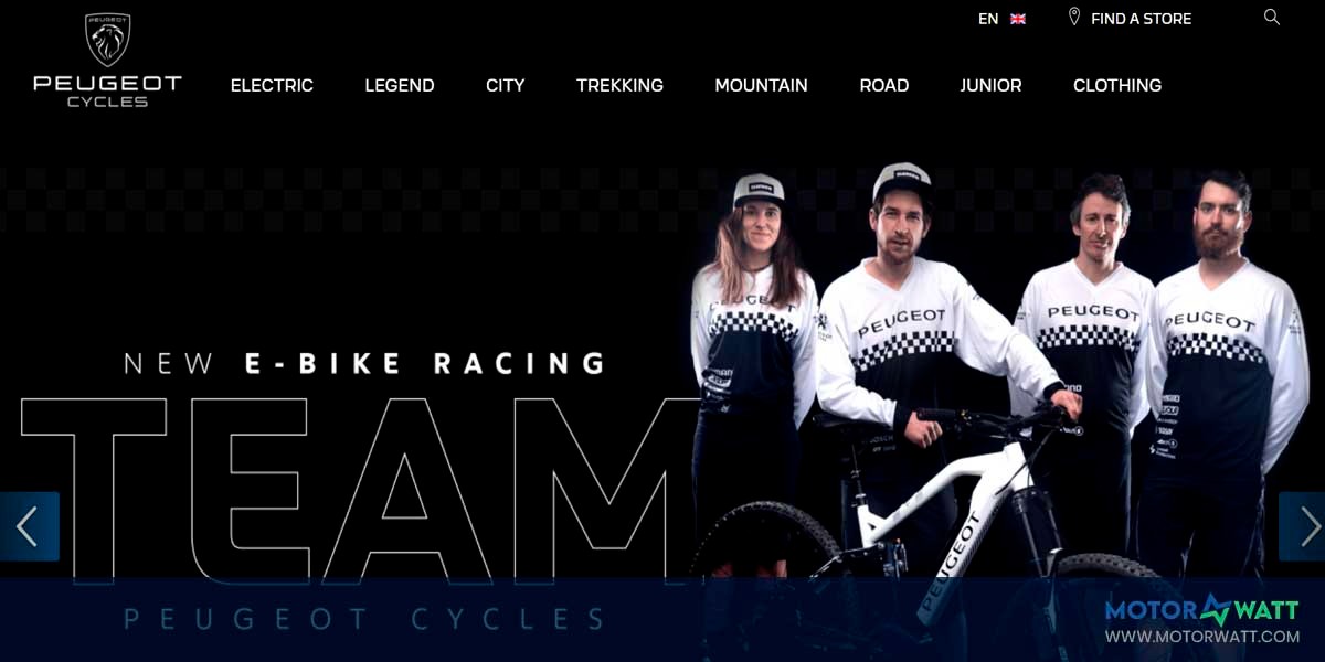 site EV MANUFACTURER SITE Peugeot