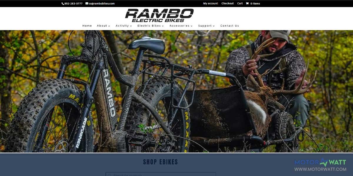 site EV Rambo Ebikes