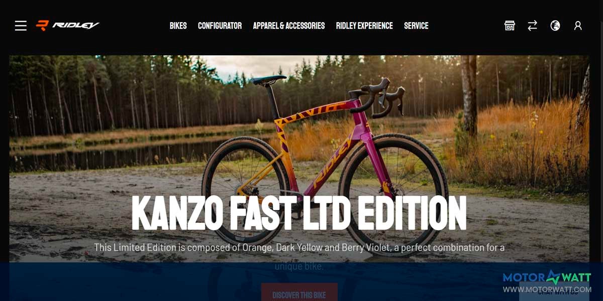 site EV MANUFACTURER SITE Ridley