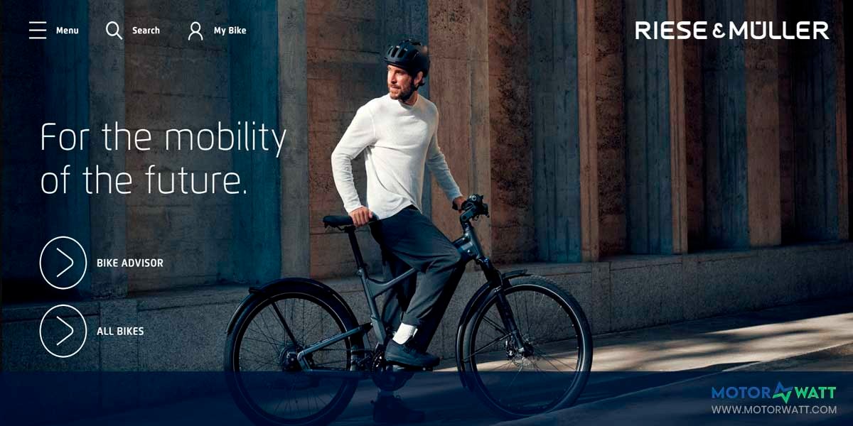 site EV MANUFACTURER SITE Riese &amp; M&uuml;ller