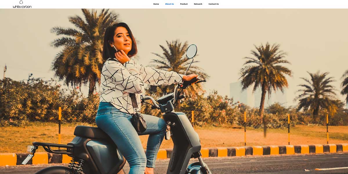 site White Carbon Motors