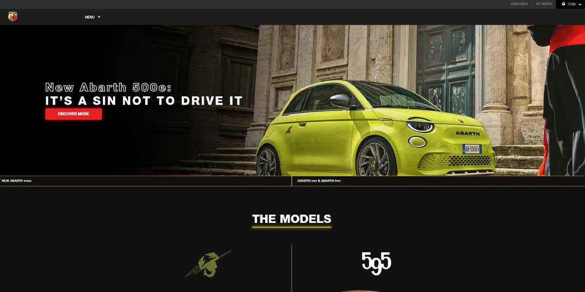 site Abarth