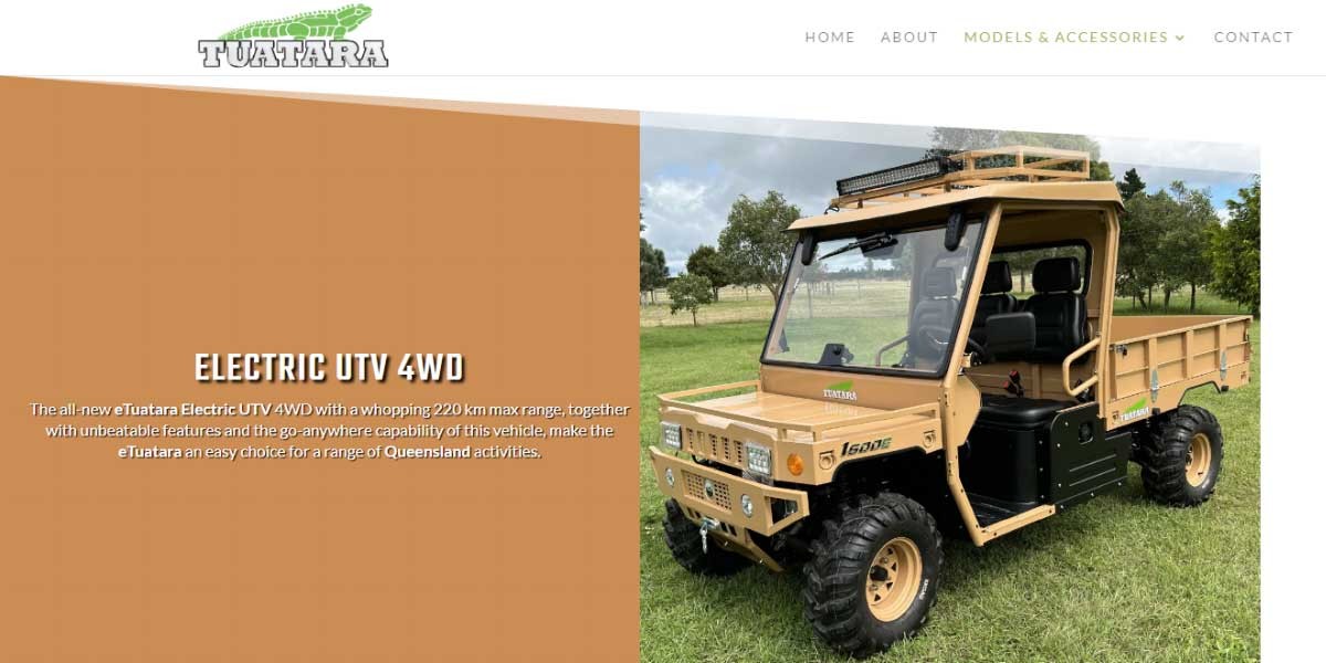 site EV MANUFACTURER SITE TUATARA