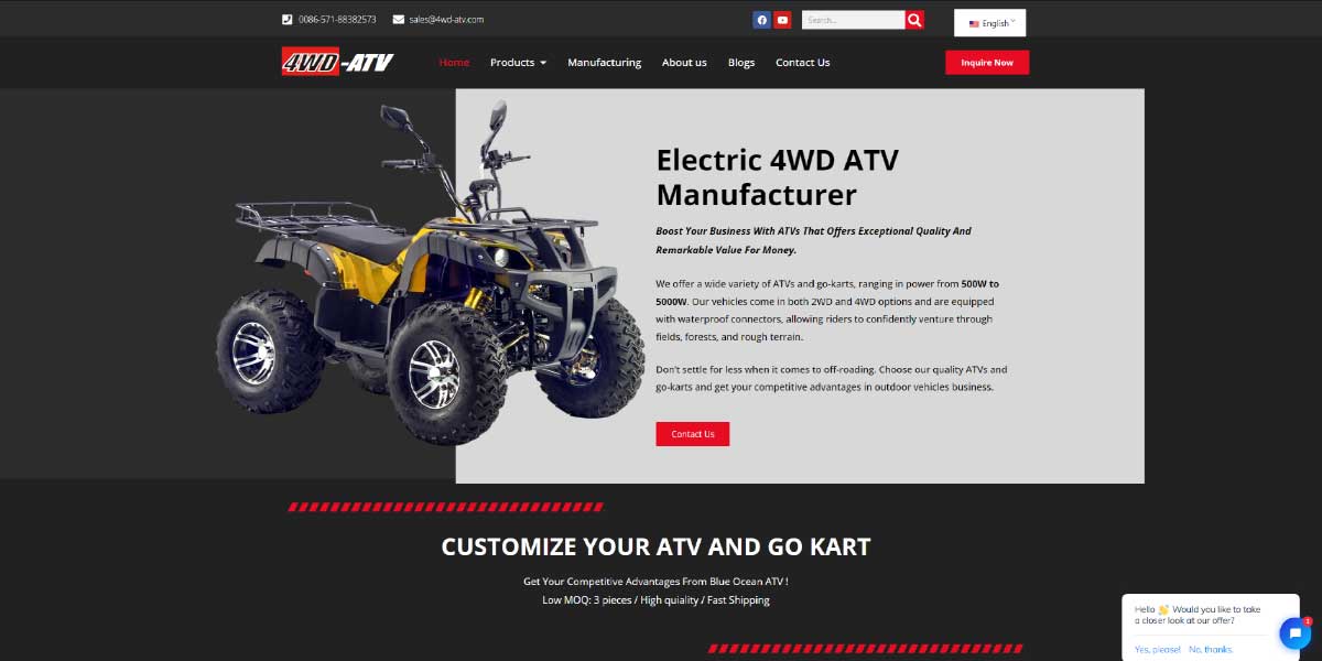 site Blue Ocean Extreme Sports