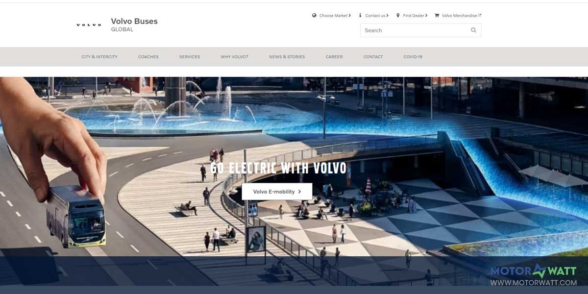 site EV MANUFACTURER SITE  AB VOLVO Buses