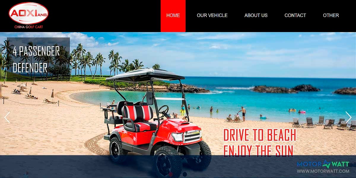 site EV MANUFACTURER SITE AOXIANG