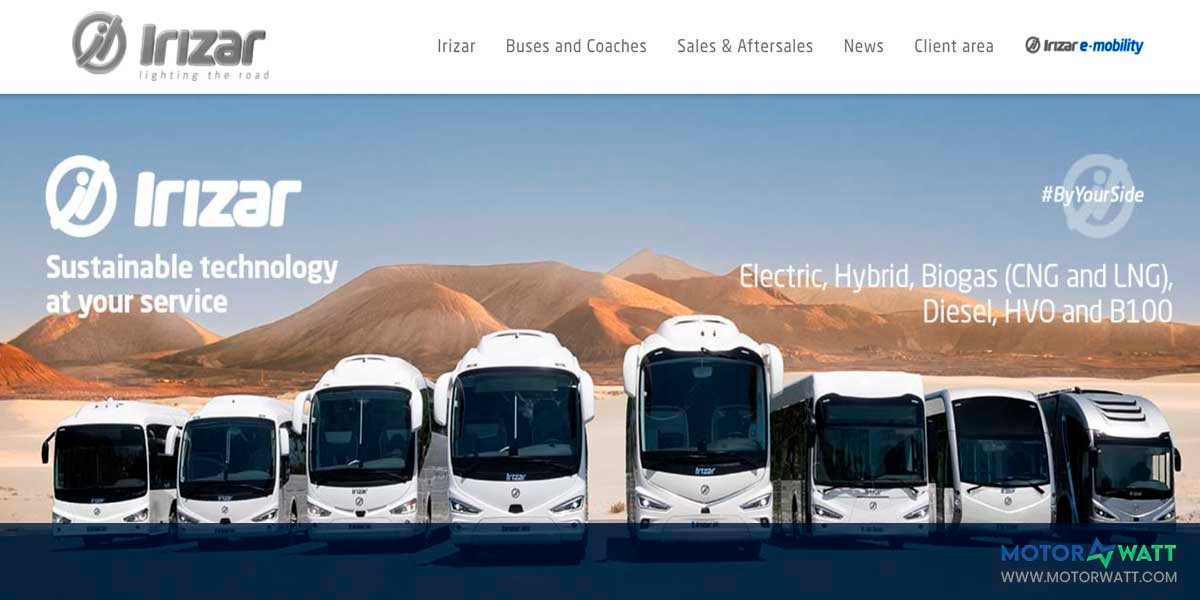 site EV MANUFACTURER SITE Irizar