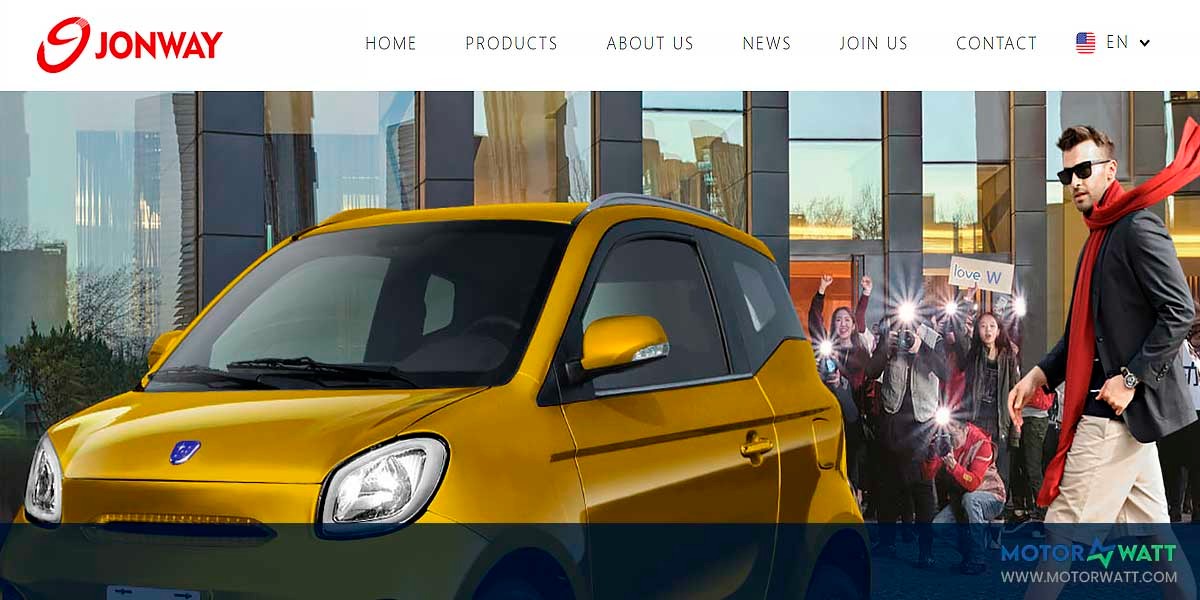 site EV MANUFACTURER SITE Jonway