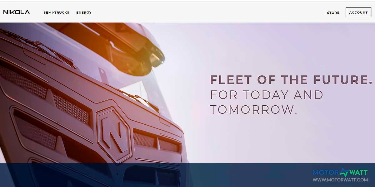 site EV MANUFACTURER SITE Nikola Motor