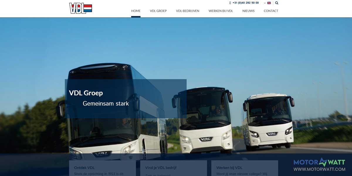 site EV MANUFACTURER SITE VDL Groep
