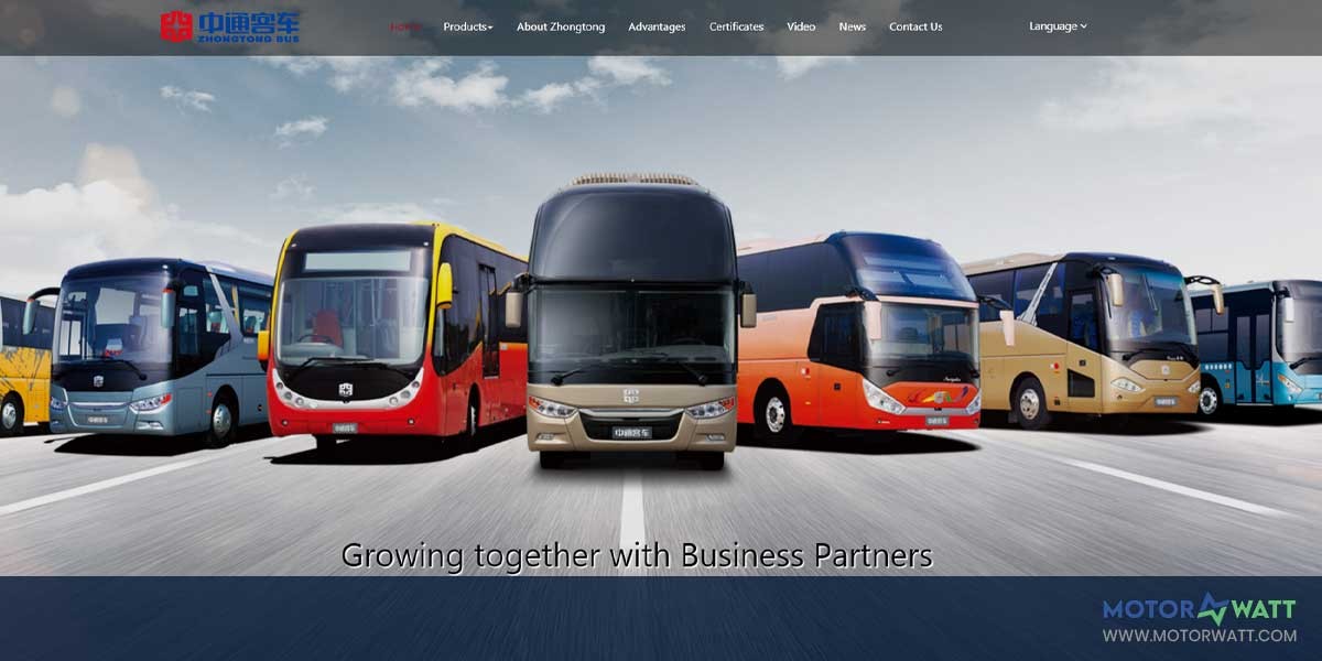 site EV MANUFACTURER SITE Zhongtong Bus Holding 1