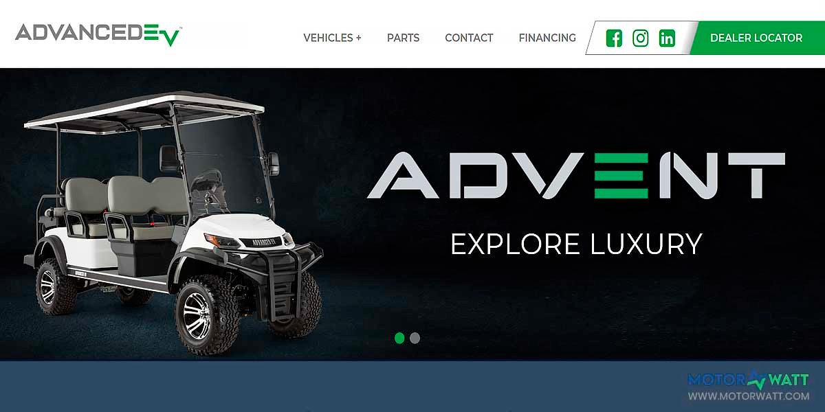 site EV MANUFACTURER SITE Advanced Ev