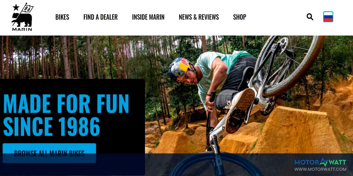 site EV MANUFACTURER SITE Marin