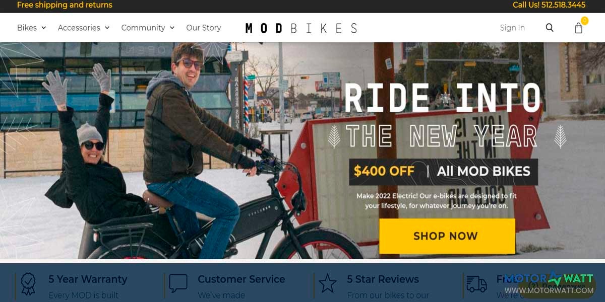site EV MANUFACTURER SITE MOD BIKES