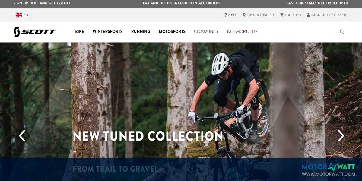 site EV MANUFACTURER SITE Scott