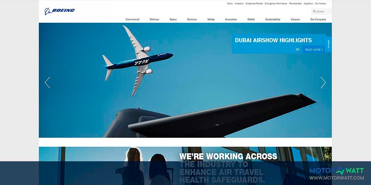 site EV MANUFACTURER SITE  Boeing