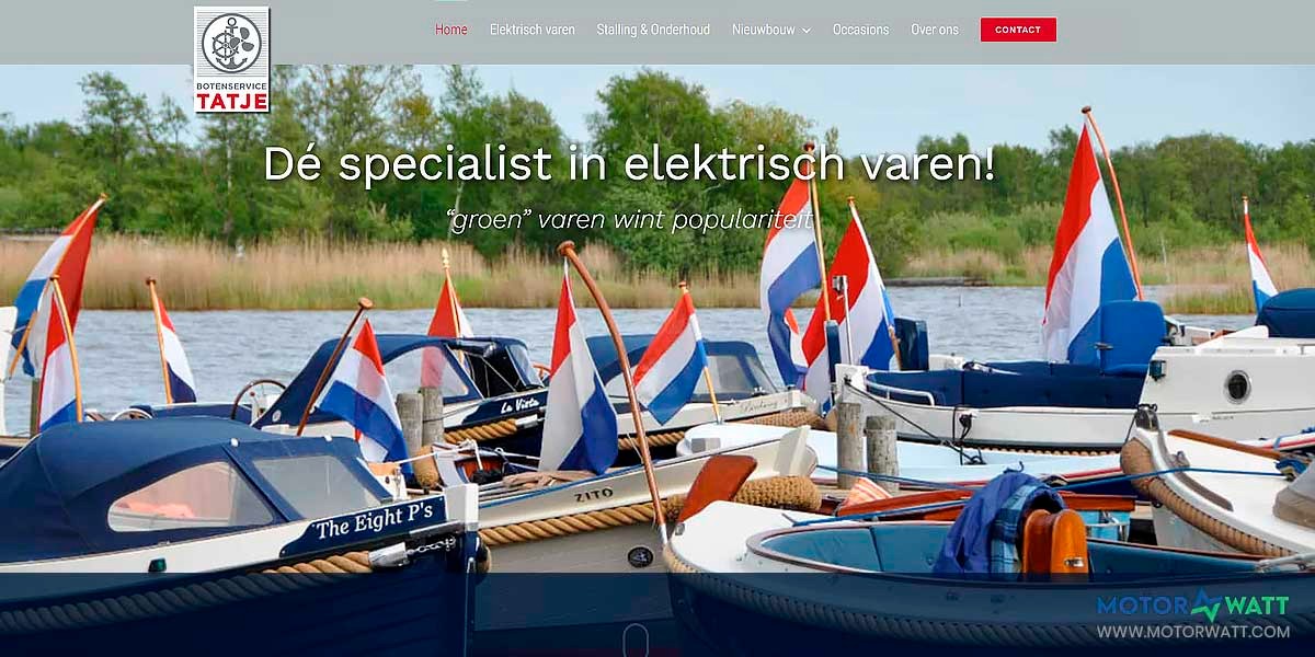 site EV MANUFACTURER SITE Botenservice Tatje