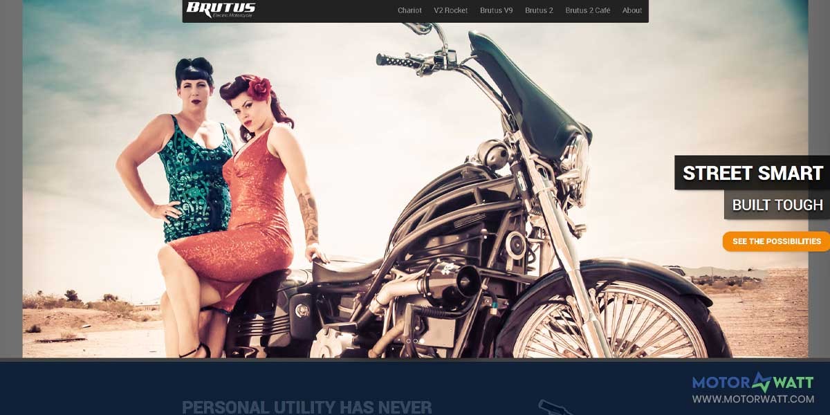 site EV MANUFACTURER SITE Brutus Electric Motorcycle
