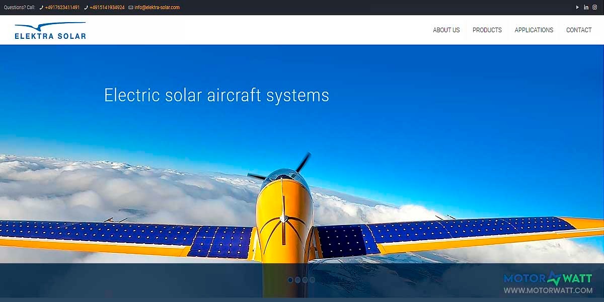 site EV MANUFACTURER SITE Elektra Solar