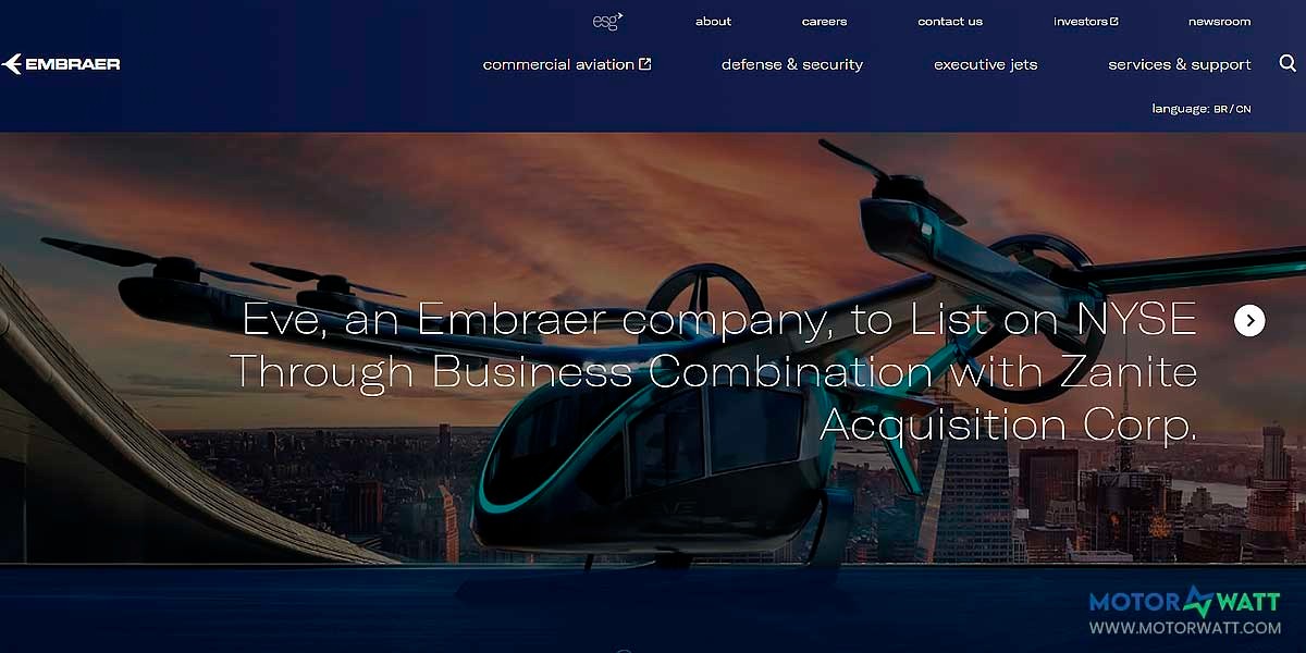site EV MANUFACTURER SITE Embraer