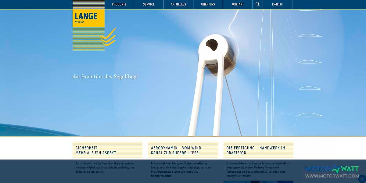 site EV MANUFACTURER SITE Lange Aviation