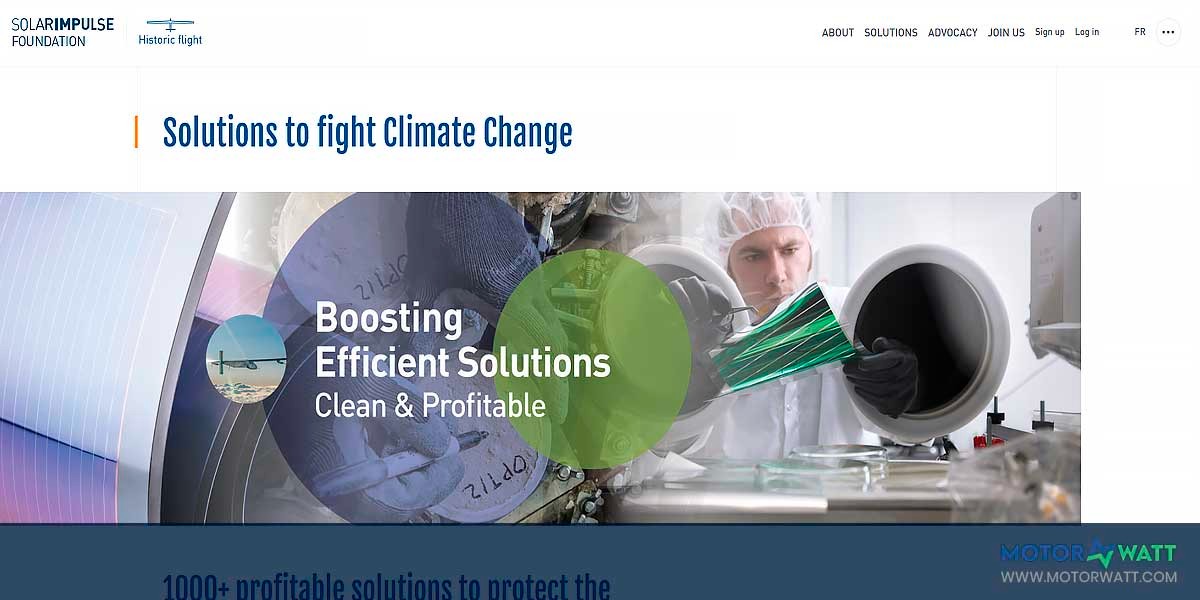 site EV MANUFACTURER SITE Solar Impulse