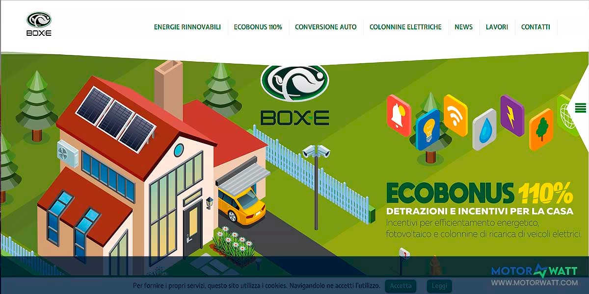 site EV MANUFACTURER SITE Box e