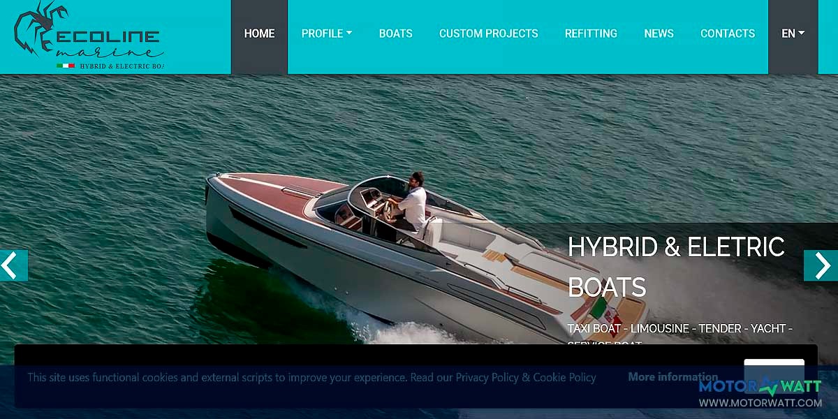 site EV MANUFACTURER SITE Ecoline Marine