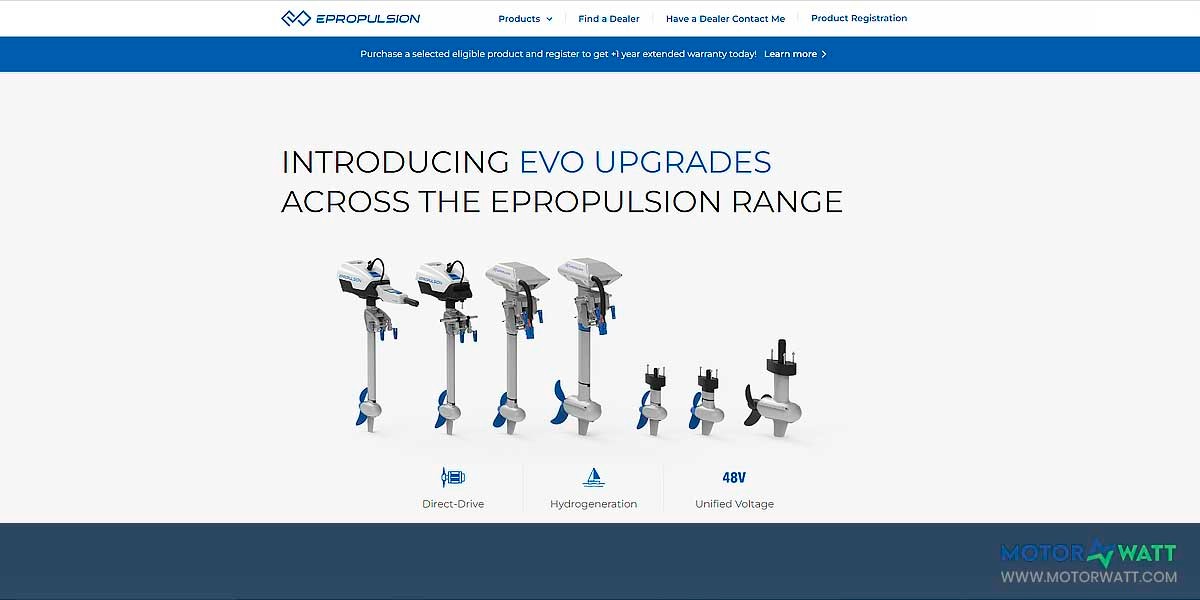 site EV MANUFACTURER SITE Epropulsion