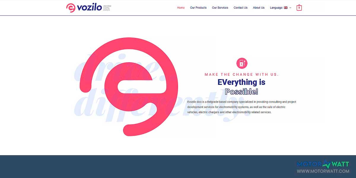 site EV MANUFACTURER SITE Evozilo Doo