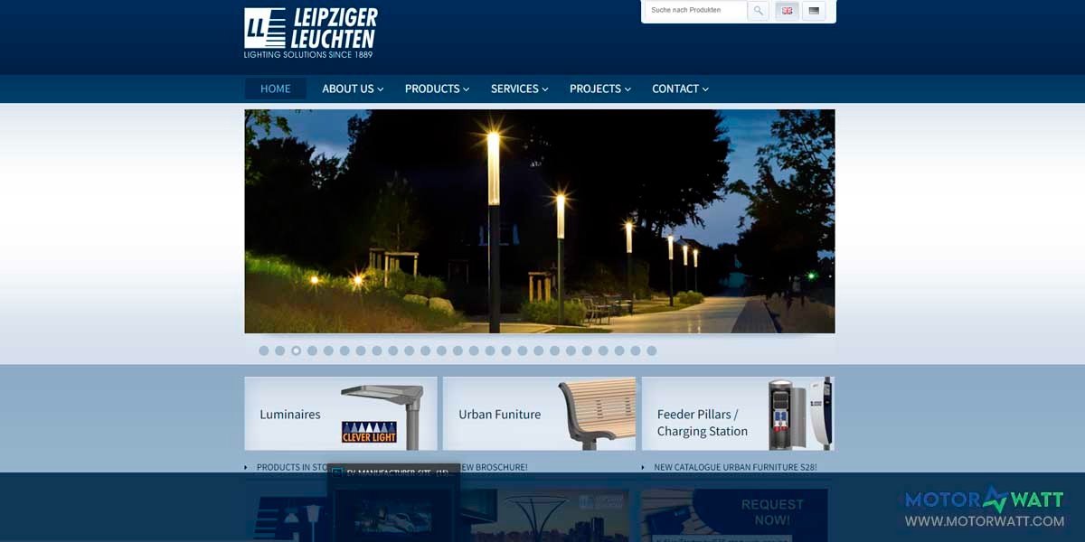 site EV MANUFACTURER SITE Leipziger Leuchten
