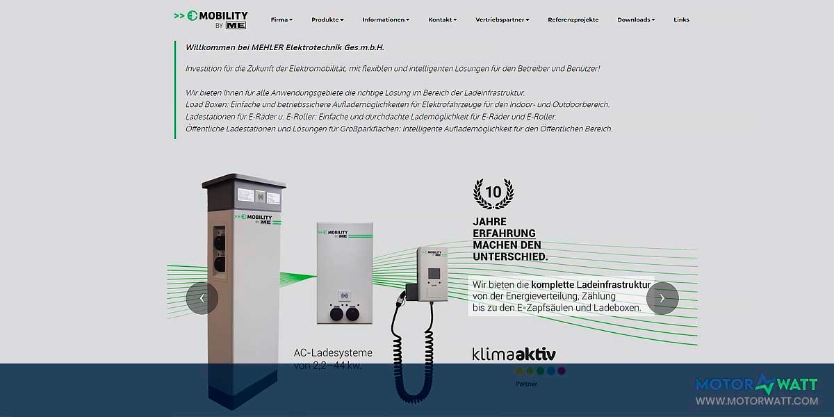 site EV MANUFACTURER SITE Mehler Elektrotechnik