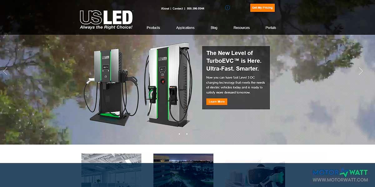 site EV MANUFACTURER SITE  Us Led