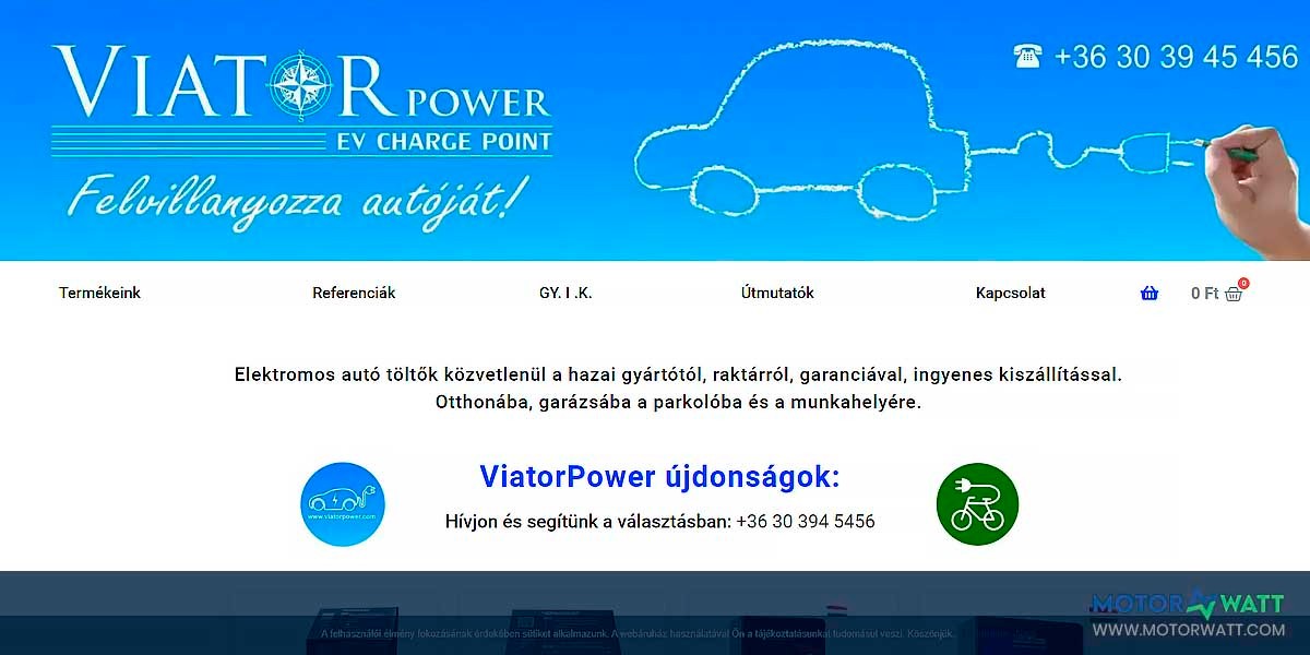 site EV MANUFACTURER SITE Viatorpower