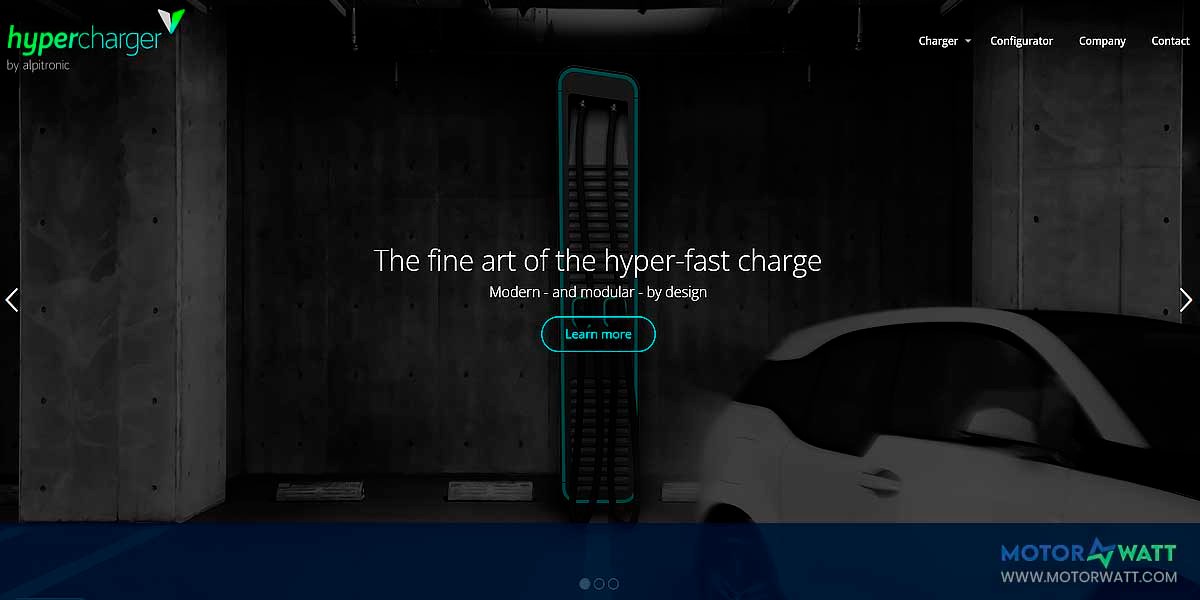 site EV MANUFACTURER SITE  Hypercharger